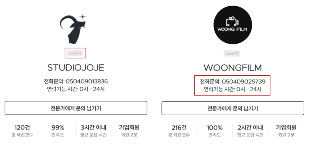 기업회원과 판매자 등급 개선안